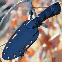 CRKT 2082 Siwi, 3.3" SK5 Plain Blade, Black Nylon Handle -Blade HQ Knife Shop 2082.3 24668.1566585907