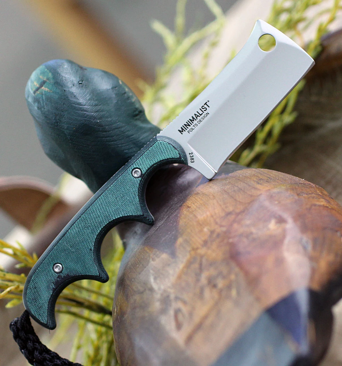 CRKT Minimalist Cleaver, 2.131" 5Cr15MoV Bead Blast Blade, Polised Rasin Infused Fiber Handle CRKT Minimalist Cleaver, 2.131" 5Cr15MoV Bead Blast Blade, Polised Rasin Infused Fiber Handle -Blade HQ Knife Shop 2387G.1 36438.1580923196