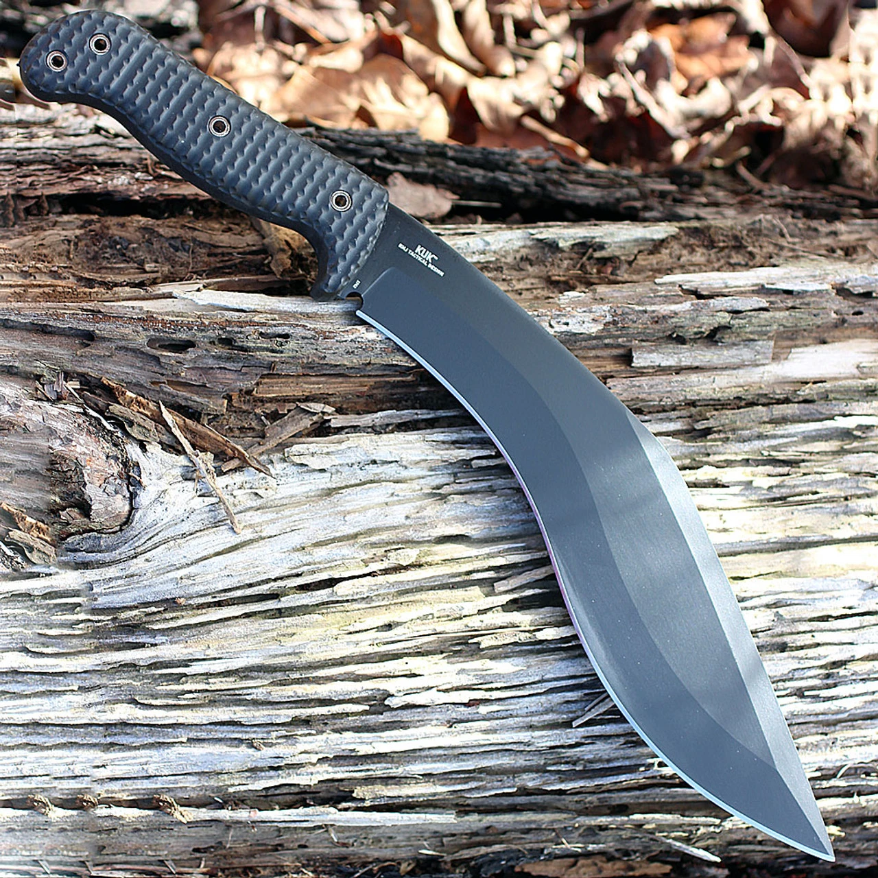 CRKT 2742 KUK, 10.5" 65Mn Plain Blade, Black Polypropylene Handle w/Rubber Overmold CRKT 2742 KUK, 10.5" 65Mn Plain Blade, Black Polypropylene Handle W/Rubber Overmold -Blade HQ Knife Shop 2742 10571.1566585911