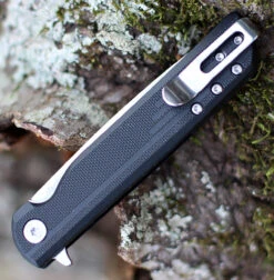 CRKT 3801 LCK+ Liner Lock, Assisted Opening Knife, 3.31" 8Cr13MoV Satin Plain Blade, Glass Reinforced Nylon Handle -Blade HQ Knife Shop 3801.3 12774.1612457502