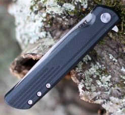 CRKT 3801 LCK+ Liner Lock, Assisted Opening Knife, 3.31" 8Cr13MoV Satin Plain Blade, Glass Reinforced Nylon Handle -Blade HQ Knife Shop 3801.4 38677.1612457502