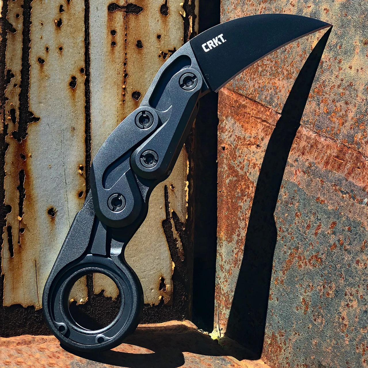 CRKT 4040 PROVOKE Kinematic, 2.41" D2 Black Karambit Blade, Black Aluminum Handle CRKT 4040 PROVOKE Kinematic, 2.41" D2 Black Karambit Blade, Black Aluminum Handle -Blade HQ Knife Shop 4040.5 91988.1627402105