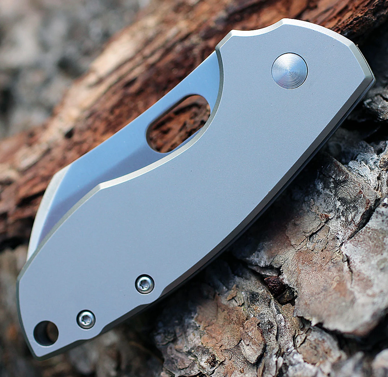 CRKT 5311 Pilar, 2.4" 8Cr13MoV Plain Blade, Stainless Handles CRKT 5311 Pilar, 2.4" 8Cr13MoV Plain Blade, Stainless Handles -Blade HQ Knife Shop 5311.3 85099.1566585891