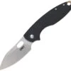 CRKT 5317D2 Pilar III Folding Knife, 2.97" D2 Stonewashed Plain Blade, Black G-10/ Stainless Steel Handle