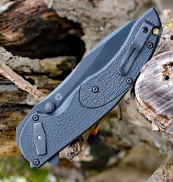 CRKT Linchpin Deadbolt Lock Veff CR5406K, 3.734" 1.4116 Combo Edge, Glass Reinforced Nylon Handle -Blade HQ Knife Shop 5406K.2 38937.1580413571