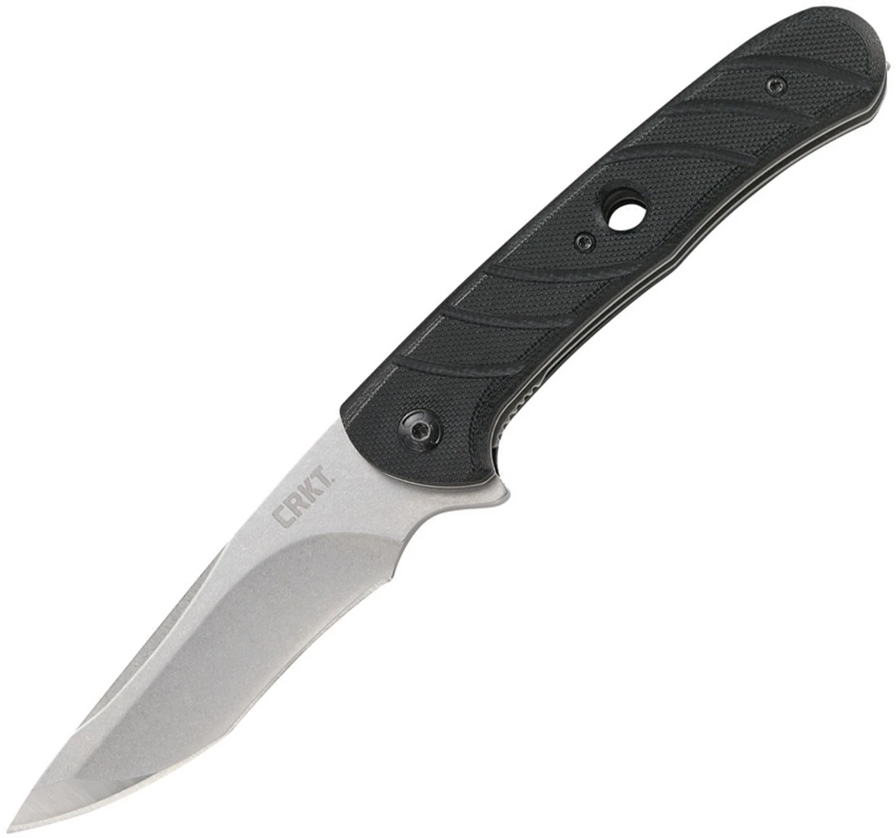 CRKT 7160 Intention Assisted Opening, 3.53" 8Cr13MoV Stonewashed Plain Blade, G10 Handle CRKT 7160 Intention Assisted Opening, 3.53" 8Cr13MoV Stonewashed Plain Blade, G10 Handle -Blade HQ Knife Shop 7160 77789.1610654559