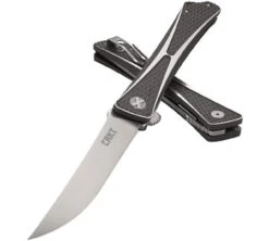 CRKT 7532 Jumbones Linerlock, 4.845" AUS8 Plain Blade, Aluminium Handle -Blade HQ Knife Shop 7532.3 74995.1566586322