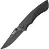 CRKT Burnout Framelock CR4123K, 3.660" 8Cr13mOV Plain Blade, Black Carbon Fiber G10 Base With 3Cr13 On The Back Handle