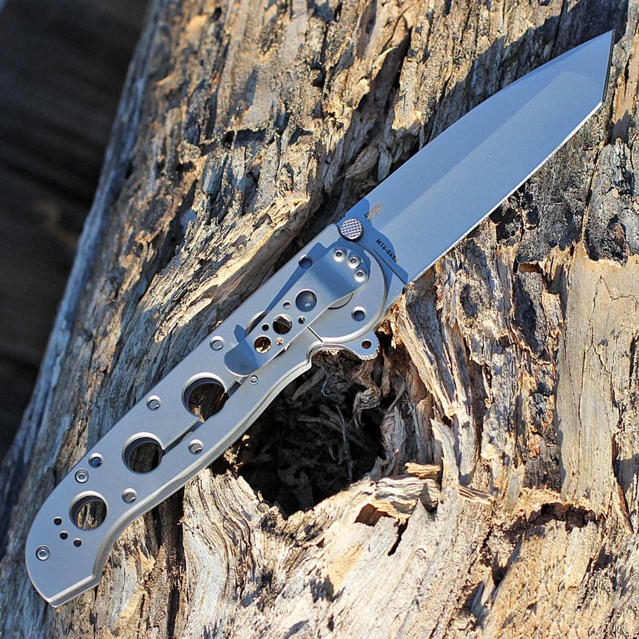 CRKT Kit Carson M16-04SS - Stainless Steel (3.9" BB 12C27 Sandvik Tanto) CRKT Kit Carson M16-04SS - Stainless Steel (3.9" BB 12C27 Sandvik Tanto) -Blade HQ Knife Shop CR04SS 44964.1644433851
