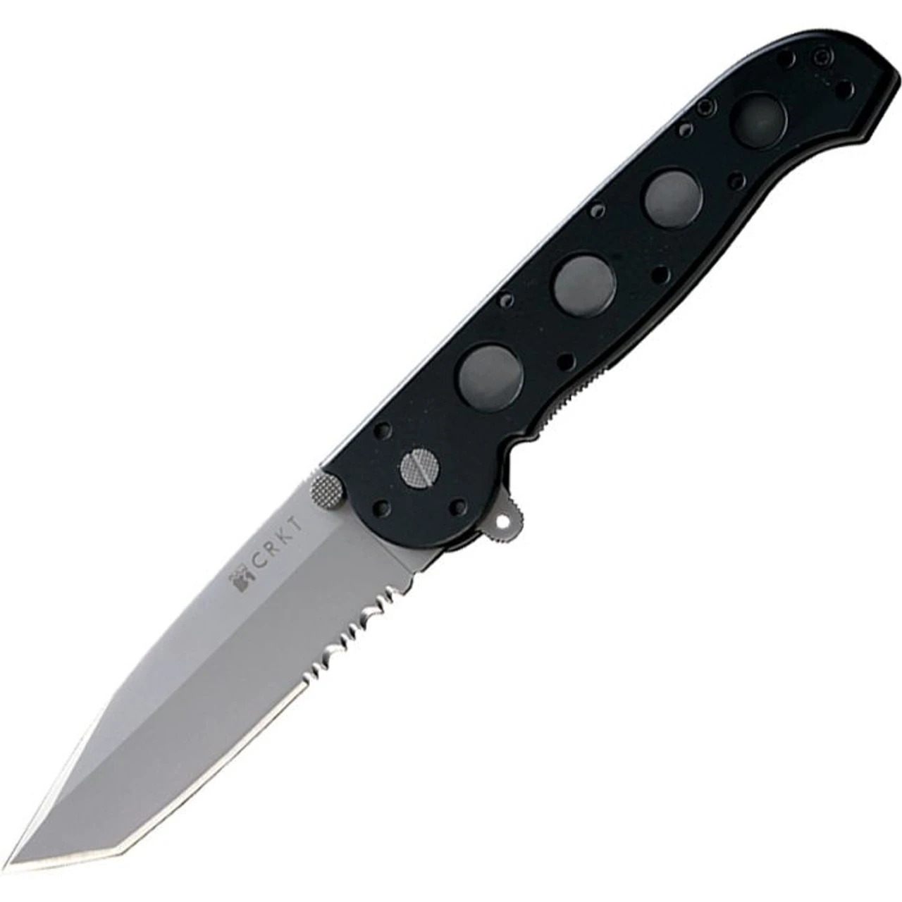 CRKT M16-14Z Large Tanto, 3.9" AUS8 Tanto Combo Blade, Black GFN Handle CRKT M16-14Z Large Tanto, 3.9" AUS8 Tanto Combo Blade, Black GFN Handle -Blade HQ Knife Shop CR14Z 68429.1674069096
