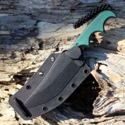 CRKT Minimalist Katana - Green Polymer (3.5" 8Cr13MoV Bead Blast) 2394 2 CRKT Minimalist Katana - Green Polymer (3.5" 8Cr13MoV Bead Blast) 2394 -Blade HQ Knife Shop CR2394.2 22828.1644424175