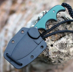 CRKT Minimalist Neck Knife (2.15" 8Cr13MoV SS Stonewash) 2396 -Blade HQ Knife Shop CR2396.2 68952.1655395983