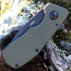 CRKT Razelcliffe - OD Green G-10/SS (2.0" SS Blk) 4021OD -Blade HQ Knife Shop CR4021OD.1 22631.1667501297