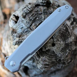 CRKT Facet Spring Assist - Gray Stainless (3.4" D2 Satin) K230XXP -Blade HQ Knife Shop CRK230XXP.2 94277.1647270816