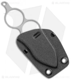 CRKT A.G. Ringer Guthook Fixed Blade Neck Knife (2.375" Satin) 2250 -Blade HQ Knife Shop CRKT A.G. Ringer Guthook Neck Knife Satin 2250 BHQ 75699 jr sheath