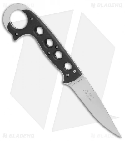 CRKT Alaska Carcajou Hunter Fixed Blade Knife (3.1" Satin) 2005 CRKT Alaska Carcajou Hunter Fixed Blade Knife (3.1" Satin) 2005 -Blade HQ Knife Shop CRKT Alaska Carcajou hunter satin BHQ 69081 er side