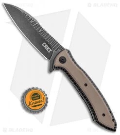 CRKT Apoc Frame Lock Knife Green G-10 (4" Black) 5380 -Blade HQ Knife Shop CRKT Apoc LL Green G 10 Black SW 5380 BHQ 103936 jr bottlecap