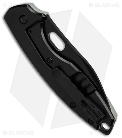 CRKT Limited Release Pilar III Frame Lock Knife Jade G-10 (3" Black D2) CRKT Limited Release Pilar III Frame Lock Knife Jade G-10 (3" Black D2) -Blade HQ Knife Shop CRKT Blade HQ Exclusive Pillar III FLK Jade G10 3in Black D2 BHQ 141312 td side