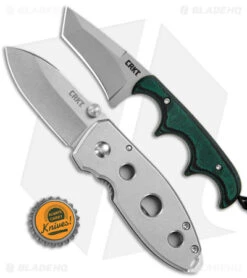 CRKT Burnley Squid Holey + Folts Minimalist Tanto Neck Knife Bundle -Blade HQ Knife Shop CRKT Burnley Holey Squid Folts Minimalist Tanto Bundle BHQ 178151 jr real bottlecap