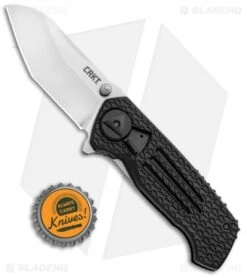 CRKT Burnley Prequel Field Strip Knife Black (2.72" Satin) 2420 -Blade HQ Knife Shop CRKT Burnley Prequel Field Strip Black Satin 2420 BHQ 92323 jr bottlecap