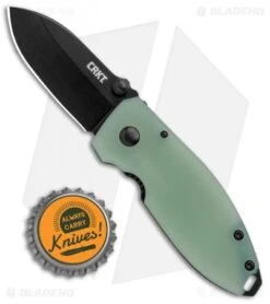 CRKT Burnley Squid Frame Lock Knife Natural G-10 (2.25" Black D2) -Blade HQ Knife Shop CRKT Burnley Squid FL Natrual G 10 D2 Blade HQ Exclusive 2490JD2 BHQ 97159 jr bottlecap