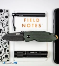 CRKT Burnley Squid Frame Lock Knife Green Micarta (2.25" Smokewash D2) 4 CRKT Burnley Squid Frame Lock Knife Green Micarta (2.25" Smokewash D2) -Blade HQ Knife Shop CRKT Burnley Squid Frame Lock Knife Green Micarta Smokewash D2 BHQ 111825 kp noice web