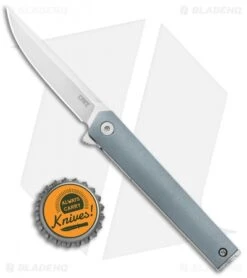 CRKT CEO Compact Liner Lock Knife Gray GRN (2.61" Satin) 3 CRKT CEO Compact Liner Lock Knife Gray GRN (2.61" Satin) -Blade HQ Knife Shop CRKT CEO Compact Glass Reinforced Nylon LL Satin BHQ 138961 jr bottlecap