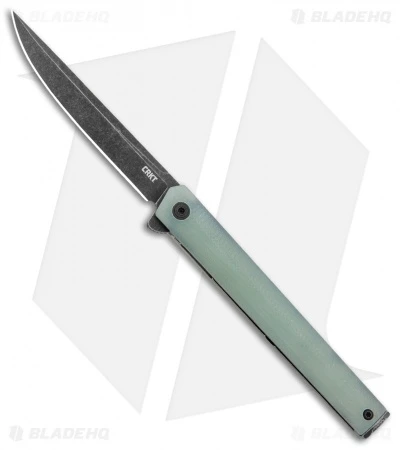 CRKT CEO Exclusive Flipper Liner Lock Knife Natural G-10 (3.25" Smokewash) CRKT CEO Exclusive Flipper Liner Lock Knife Natural G-10 (3.25" Smokewash) -Blade HQ Knife Shop CRKT CEO Flipper LL Natural G 10 Black SW D2 BHQ 121122 jr