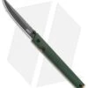 CRKT CEO Liner Lock Knife Green Micarta (3.1" Smokewash D2) BHQ Exclusive
