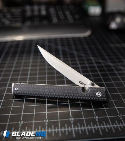 CRKT CEO Bamboo Liner Lock Knife GRN (3.1" Black Stonewash) 7096YGK CRKT CEO Bamboo Liner Lock Knife GRN (3.1" Black Stonewash) 7096YGK -Blade HQ Knife Shop CRKT CEO Liner Lock Knife Black GRN Satin 7096 BHQ 92432 kp bens desk instagram