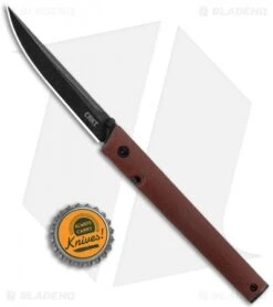 CRKT CEO Liner Lock Knife Burgundy Micarta (3.1" Smokewash D2) -Blade HQ Knife Shop CRKT CEO Liner Lock Knife Burgundy Micarta Smokewash BHQ 116343 jr bottlecap