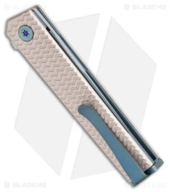 CRKT CEO Microflipper Liner Lock Knife Aluminum (2.36" Satin) -Blade HQ Knife Shop CRKT CEO Microflipper LL Grayish Aluminum Satin BHQ 178654 jr side