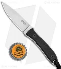CRKT Carson F4-02N Fixed Blade Neck Knife Black G-10 (2.88" Satin) -Blade HQ Knife Shop CRKT Carson F4 02N Neck Knife Black G 10 Satin CRF402N BHQ 90721 jr bottlecap