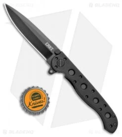 CRKT Carson M16-01KZ Tactical Zytel Folding Spear Point Knife (3" Black) -Blade HQ Knife Shop CRKT Carson M16 01KZ Tactical Zytel SP Black BHQ 8901 jr bottlecap