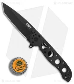 CRKT Carson M16-02KS Tanto Frame Lock Flipper Knife (3.05" Black) -Blade HQ Knife Shop CRKT Carson M16 02KS Tanto black BHQ 76687 er bottlecap