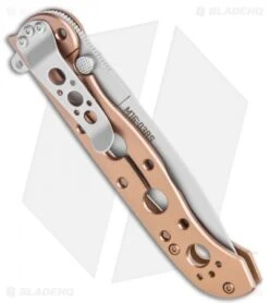 CRKT Carson M16-03BS Frame Lock Knife Bronze Stainless Steel (3.6" Satin) 2 CRKT Carson M16-03BS Frame Lock Knife Bronze Stainless Steel (3.6" Satin) -Blade HQ Knife Shop CRKT Carson M16 03BS FL SS Satin BHQ 119388 jr side