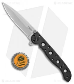 CRKT Carson M16-01Z EDC Spear Point Flipper Knife Zytel (3" Bead Blast) 3 CRKT Carson M16-01Z EDC Spear Point Flipper Knife Zytel (3" Bead Blast) -Blade HQ Knife Shop CRKT Carson M16 10Z SP Zytel BB Serr BHQ 8899 jr bottlecap