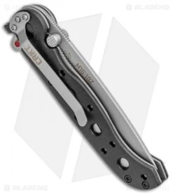 CRKT Carson M16-10Z Tanto Flipper Knife (3" Bead Blast Serr) -Blade HQ Knife Shop CRKT Carson M16 10Z Tanto BB Serr M16 10Z BHQ 2709 jr side