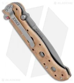 CRKT Carson M16-13ZM Desert Spear Point Flipper Knife (3.5" Bead Blast Serr) 2 CRKT Carson M16-13ZM Desert Spear Point Flipper Knife (3.5" Bead Blast Serr) -Blade HQ Knife Shop CRKT Carson M16 13ZM Desert SP BB Serr BHQ 8981 jr side