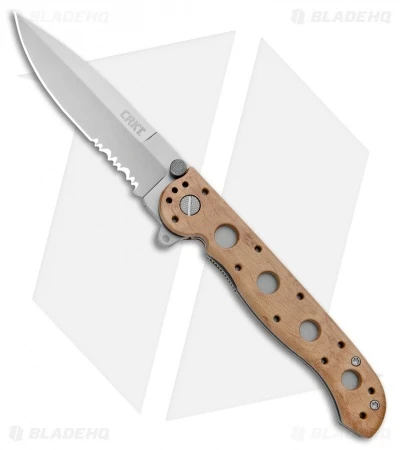 CRKT Carson M16-13ZM Desert Spear Point Flipper Knife (3.5" Bead Blast Serr) CRKT Carson M16-13ZM Desert Spear Point Flipper Knife (3.5" Bead Blast Serr) -Blade HQ Knife Shop CRKT Carson M16 13ZM Desert SP BB Serr BHQ 8981 jr