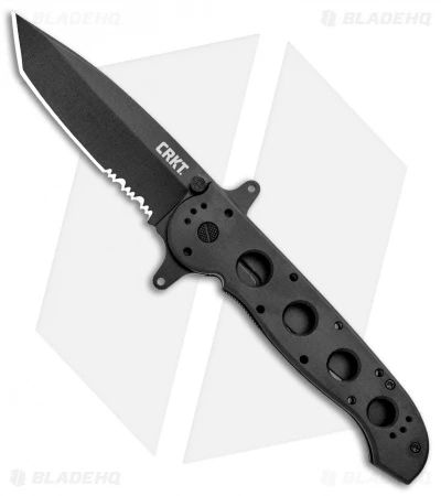 CRKT Carson M16-14SF Special Forces Folding Tanto Knife (3.875" Black Serr) CRKT Carson M16-14SF Special Forces Folding Tanto Knife (3.875" Black Serr) -Blade HQ Knife Shop CRKT Carson M16 14SF Special Forces Folding Tanto Black Serr BHQ 6703 jr