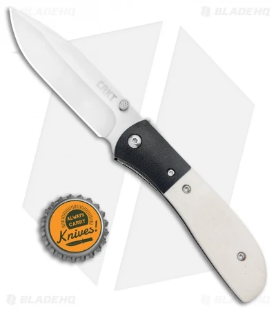CRKT Carson M4-02 White Bone Spring Assisted Knife (3.25" Satin) CRKT Carson M4-02 White Bone Spring Assisted Knife (3.25" Satin) -Blade HQ Knife Shop CRKT Carson M4 02 White Bone SA Satin BHQ 7396 jr bottlecap