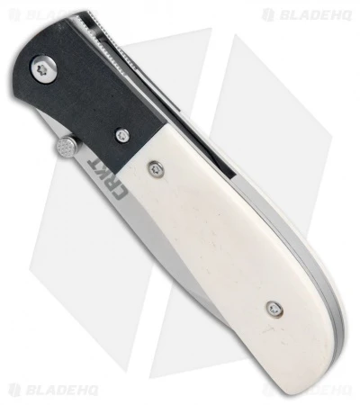 CRKT Carson M4-02 White Bone Spring Assisted Knife (3.25" Satin) CRKT Carson M4-02 White Bone Spring Assisted Knife (3.25" Satin) -Blade HQ Knife Shop CRKT Carson M4 02 White Bone SA Satin BHQ 7396 jr spine