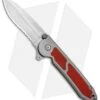 CRKT Carson M18-12R Liner Lock Folding Knife Red G-10 (3.2" Satin)