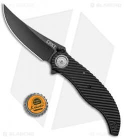 CRKT Clever Girl Folder Deadbolt Lock Knife Black G-10 (4" Black) 2640 -Blade HQ Knife Shop CRKT Clever Girl Folder Black Black 2640 BHQ 99493 jr bottlecap