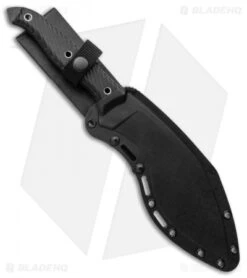 CRKT Clever Girl Kukri Fixed Blade Knife Black G-10 (7.75" Black) -Blade HQ Knife Shop CRKT Clever Girl Kukri Fixed Blade Black BHQ 138972 jr sheath