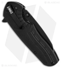 CRKT Copacetic Tactical Liner Lock Knife (3" Black) 2620 -Blade HQ Knife Shop CRKT Copacetic Tactical LL Knife 3in Black BHQ 51836 td side