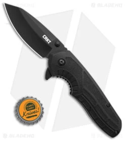 CRKT Copacetic Tactical Liner Lock Knife (3" Black) 2620 -Blade HQ Knife Shop CRKT Copacetic Tactical LL Knife 3in Black BHQ 51836 td size