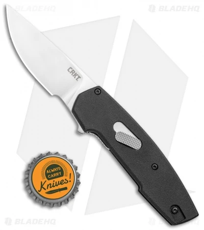 CRKT Cottidae Liner Lock Knife Black Aluminum (2.6" Satin) 6321 CRKT Cottidae Liner Lock Knife Black Aluminum (2.6" Satin) 6321 -Blade HQ Knife Shop CRKT Cottidae LL Black Aluminum Satin 6321 BHQ 119354 jr bottlecap
