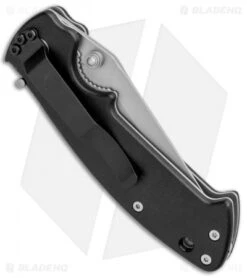 CRKT Crawford Kasper Liner Lock Knife Black Zytel (3.1" Bead Blast) 6772 -Blade HQ Knife Shop CRKT Crawford Kasper LL Black Zytel BB 6772 BHQ 87021 jr side